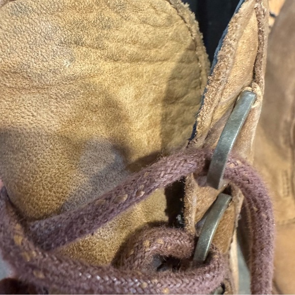 Sorel Women’s Phoenix Weather Lace Up Leather 8.5 Short Boots - Picture 10 of 12